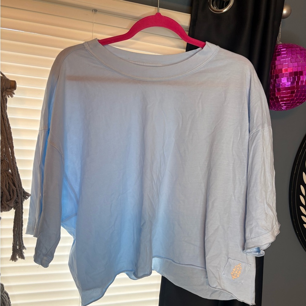 Free People Cropped Shirt